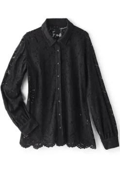 Lisa Lace Button Front