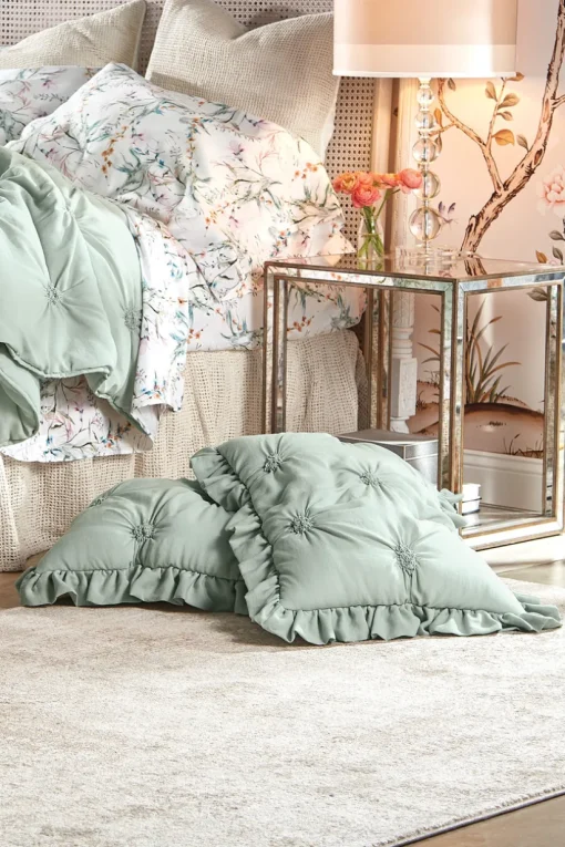 Lombardi Smocked Bed Sham I