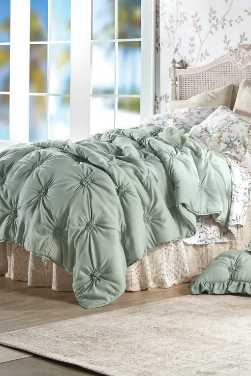 Lombardi Smocked Coverlet I