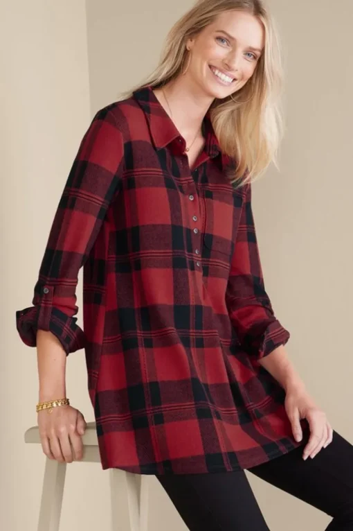 Mad About Plaid Top