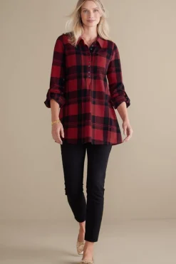Mad About Plaid Top