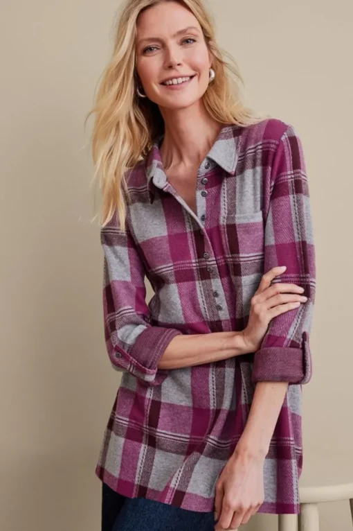Mad About Plaid Top
