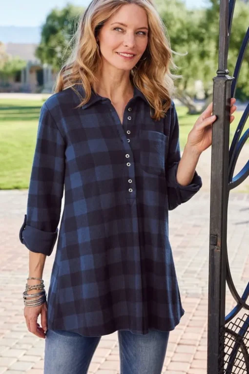 Mad About Plaid Tunic