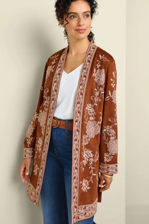 Marienne Faux Suede Jacket