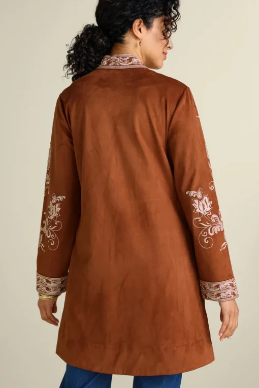 Marienne Faux Suede Jacket
