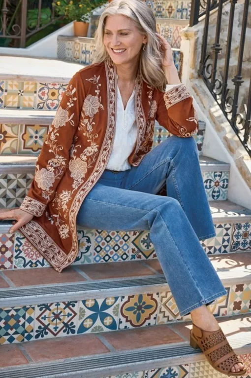 Marienne Faux Suede Jacket