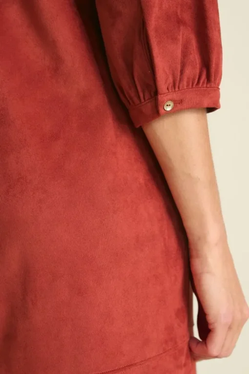 Martine Faux Suede Dress