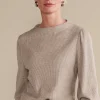 Melina Waffle Pullover