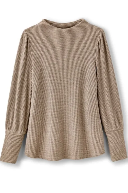 Melina Waffle Pullover
