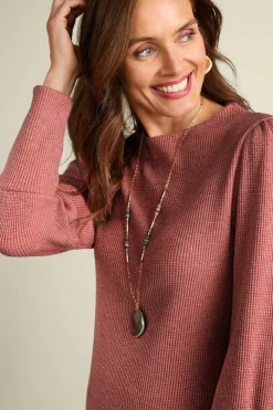 Melina Waffle Pullover