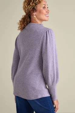 Melina Waffle Pullover