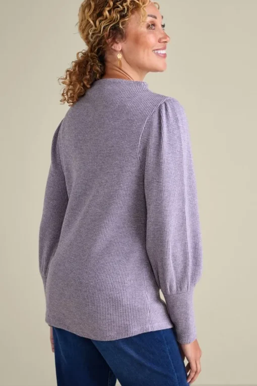 Melina Waffle Pullover
