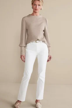 Melina Waffle Pullover