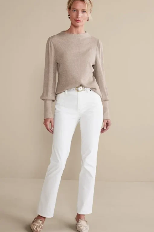 Melina Waffle Pullover