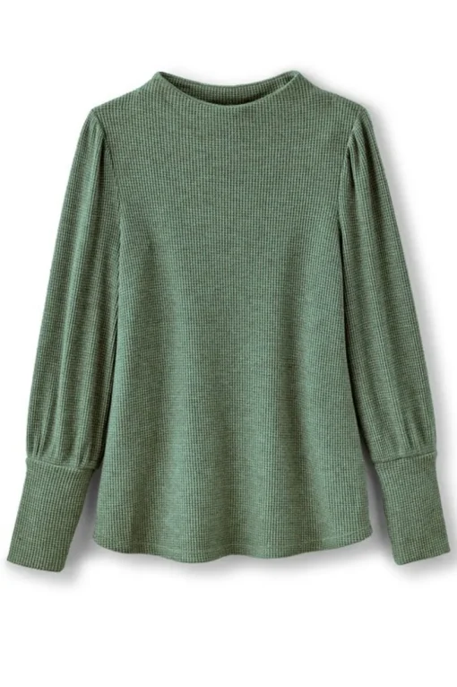 Melina Waffle Pullover