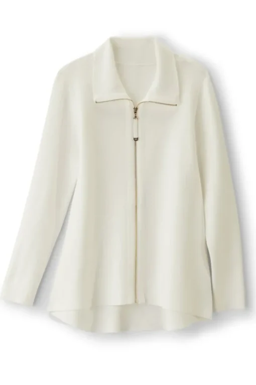 Meria Zip Cardi