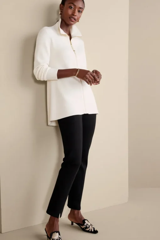 Meria Zip Cardi