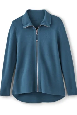Meria Zip Cardi