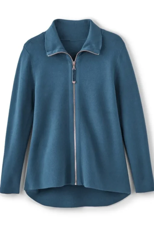 Meria Zip Cardi