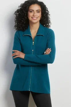 Meria Zip Cardi