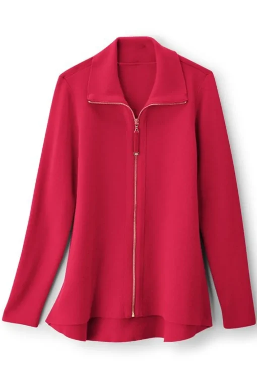 Meria Zip Cardi