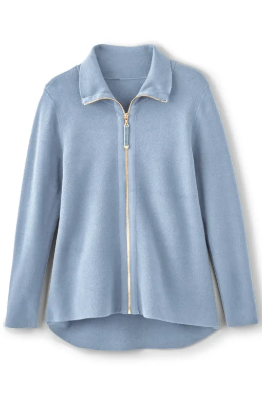 Meria Zip Cardi