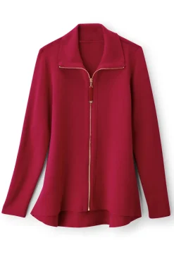 Meria Zip Cardi
