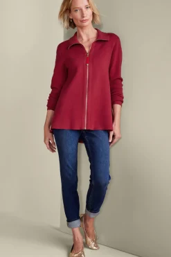 Meria Zip Cardi