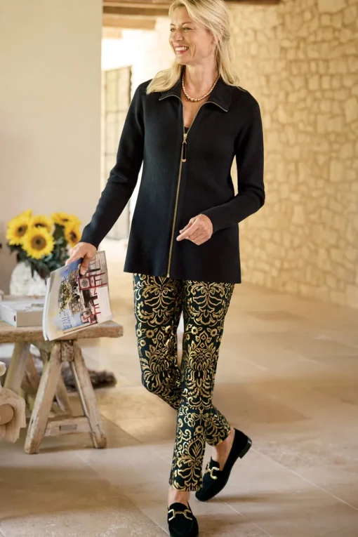 Meria Zip Cardi