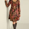 Nelia Jacquard Sweater Dress