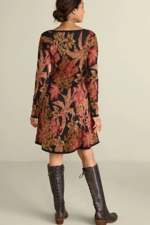 Nelia Jacquard Sweater Dress