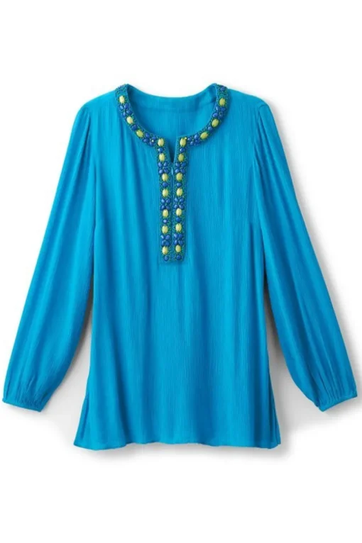Nellie Gauze Tunic