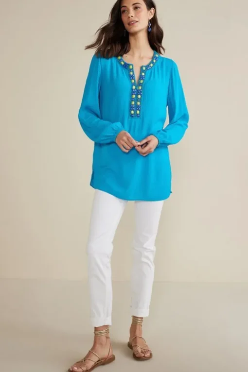 Nellie Gauze Tunic