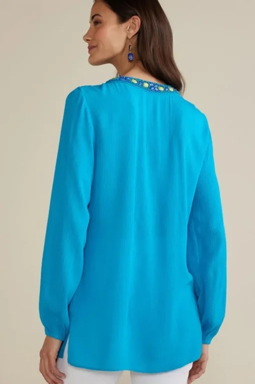Nellie Gauze Tunic