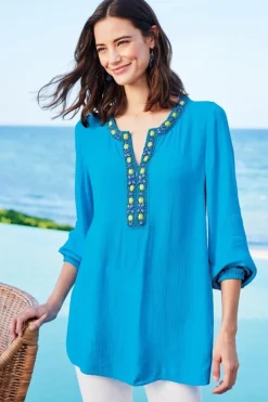 Nellie Gauze Tunic