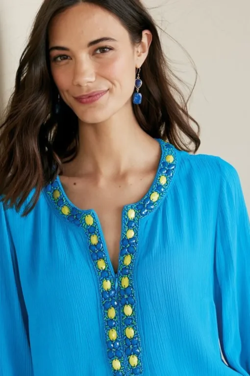 Nellie Gauze Tunic