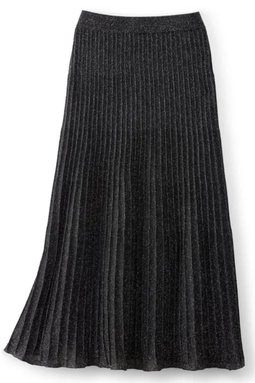 Nisha Knit Pleated Skirt