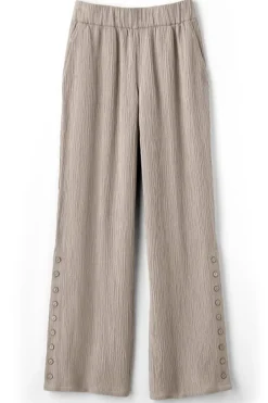 Oceo Gauze Wide-Leg Pants