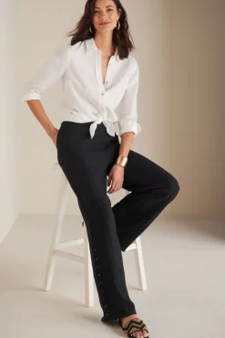 Oceo Gauze Wide-Leg Pants