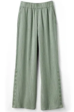Oceo Gauze Wide-Leg Pants