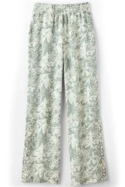 Oceo Gauze Wide-Leg Pants