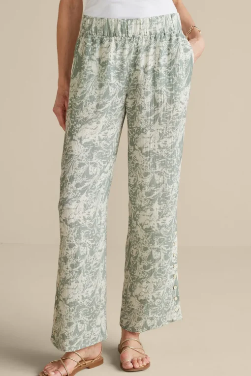Oceo Gauze Wide-Leg Pants