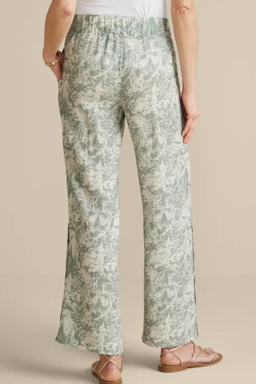 Oceo Gauze Wide-Leg Pants
