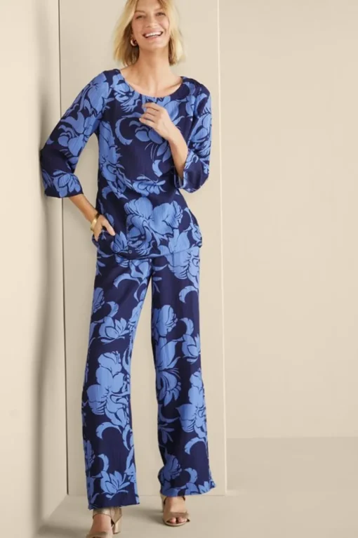 Oceo Gauze Wide-Leg Pants