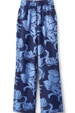 Oceo Gauze Wide-Leg Pants