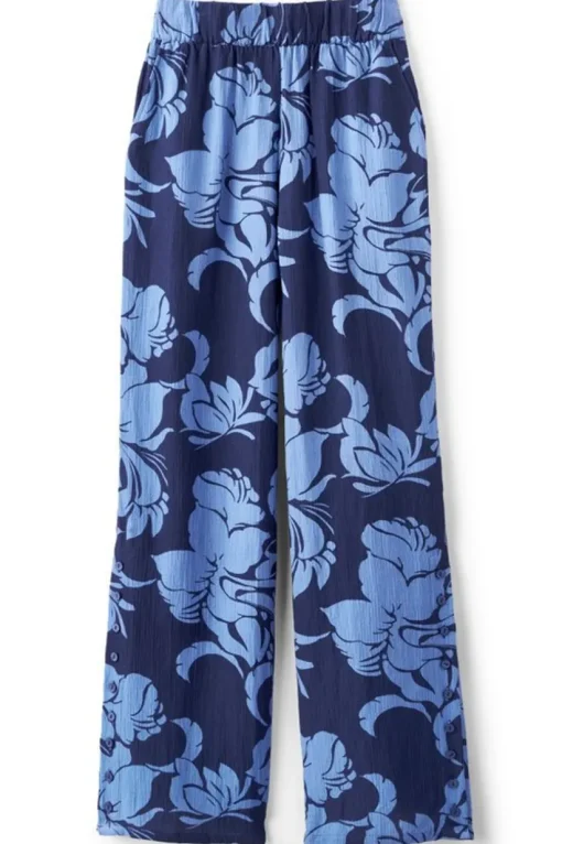 Oceo Gauze Wide-Leg Pants