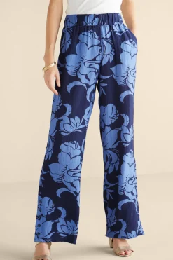 Oceo Gauze Wide-Leg Pants