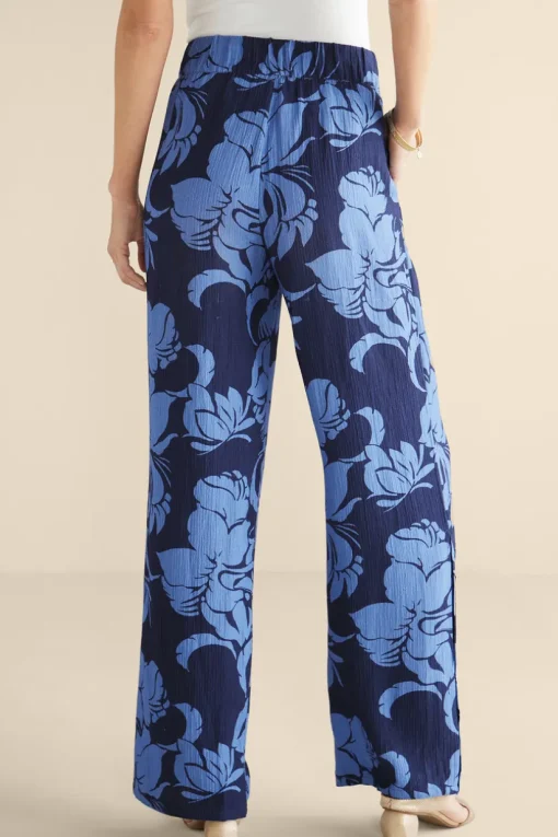 Oceo Gauze Wide-Leg Pants
