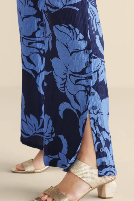 Oceo Gauze Wide-Leg Pants