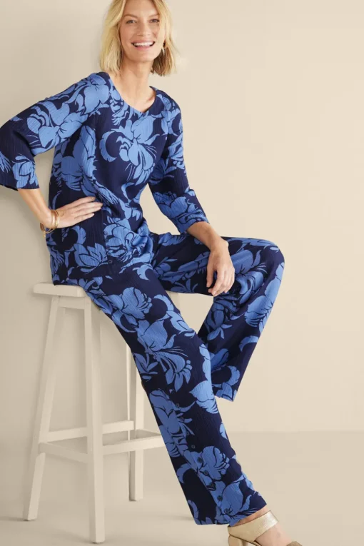 Oceo Gauze Wide-Leg Pants